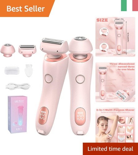 Rasoio elettrico donna 1 - elettrico, 2