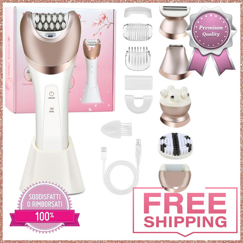 Depilatore 6in1 donna rasoio - depilatore,